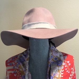 NWT Brixton Wool Dusty Rose Pink Ella Hat